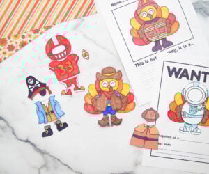 Disguise a Turkey Printables