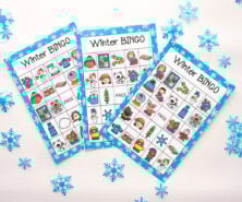 Free Printable Winter Bingo