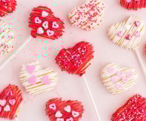 Heart Cake Pops
