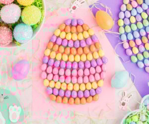Mini Foam Egg Craft for Easter