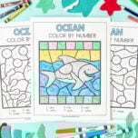 ocean color by number cover