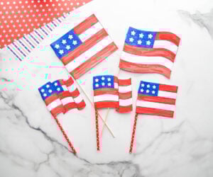 Printable American Flags