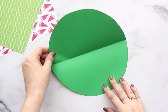 Watermelon Card Opens Up