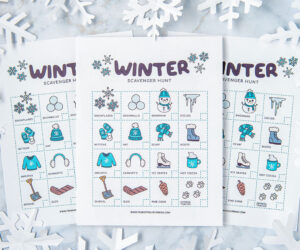 Winter Scavenger Hunt